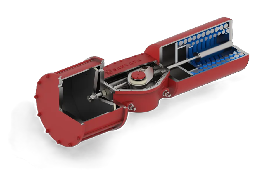 Large Scotch Yoke Actuators